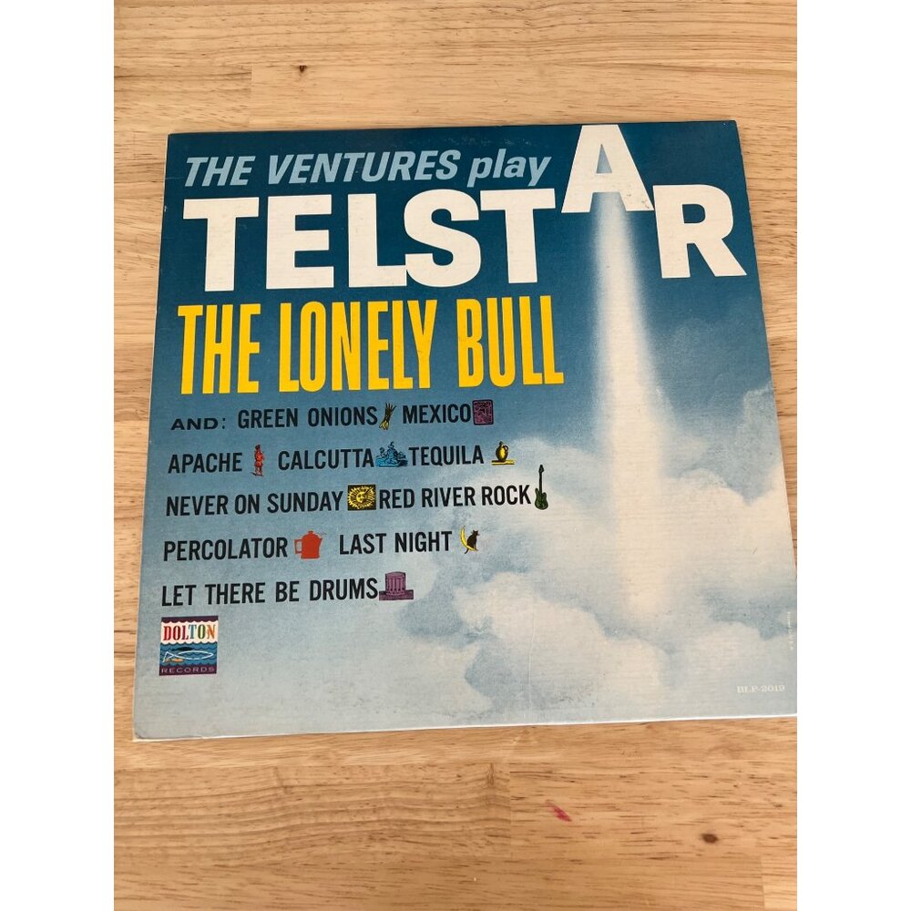 The Ventures Play Telstar & The Lonely Bull Vinyl Record BLP-2019 Vintage Album